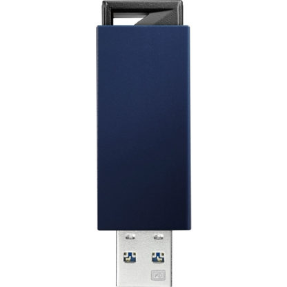 U3-PSH16G/BUSB3.0/2.0対応 ノック式USBメモリー 16GB ブルー㈱アイ・オー・データ機器