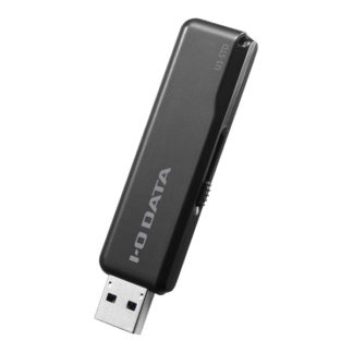 U3-STD256GR/KUSB3.2 Gen 1（USB3.0）/USB2.0対応 スタンダードUSBメモリー 256GB ブラック㈱アイ・オー・データ機器