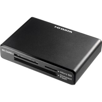 US3-U2RW/B<BR>UHS-II対応 USB3.0接続マルチメモリカードリーダー・ライター<BR>㈱アイ・オー・データ機器