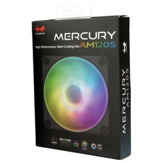 FN-AM120S-1PK<BR>Mercury AM120S 120mm ARGB ケースファン 1個<BR>ｉｎ　ｗｉｎ　ｄｅｖｅｌｏｐｍｅｎｔ