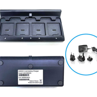 5100-900018G<BR>MS652用4スロットバッテリ充電器、ACアダプタ付属<BR>システムギア㈱