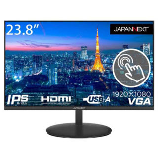 JN-IPS238FHD-T<BR>タッチパネル液晶ディスプレイ 23.8型/1920×1080/HDMI×1、VGA×1/ブラック/スピーカー<BR>㈱ＪＡＰＡＮＮＥＸＴ