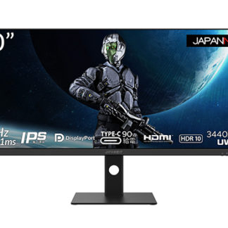 JN-IPS40UWQHDR144<BR>ゲーミング液晶ディスプレイ 40型/3440×1440/HDMI×2、DP、USB Type-C/ブラック/スピーカー/90W給電<BR>㈱ＪＡＰＡＮＮＥＸＴ
