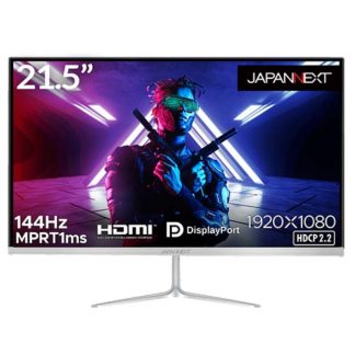JN-T215FLG144FHD<BR>ゲーミング液晶ディスプレイ 21.5型/1920×1080/HDMI×1、DP×1/ブラック/スピーカー<BR>㈱ＪＡＰＡＮＮＥＸＴ