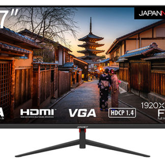 JN-V27FLFHD液晶ディスプレイ 27型/1920×1080/HDMI×1、VGA×1/ブラック/スピーカー㈱ＪＡＰＡＮＮＥＸＴ