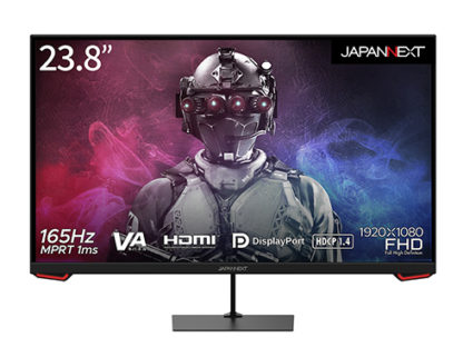 JN-VG238FHD165ゲーミング液晶ディスプレイ 23.8型/1920×1080/HDMI、DisplayPort/スピーカー：なし㈱ＪＡＰＡＮＮＥＸＴ