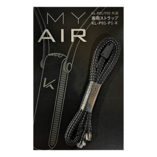KL-P01-P1-K<BR>首掛け用ストラップ（黒）<BR>カルテック㈱