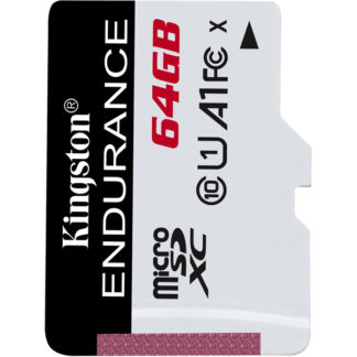 SDCE/64GB<BR>64GB 高耐久 microSDXCカード UHS-I U1 Speed Class 10 読み取り95MB/秒 書き込み30MB/秒<BR>キングストン