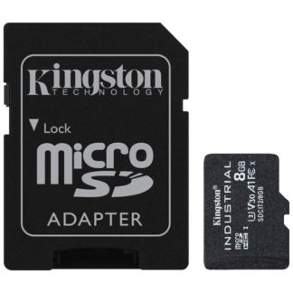 SDCIT2/8GB8GB microSDHC UHS-I Class 10 産業グレード温度対応カード + SDアダプタ付属キングストン