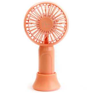 AB18621abbi Fan mini 超小型ポータブル扇風機 オレンジ㈱ロア・インターナショナル