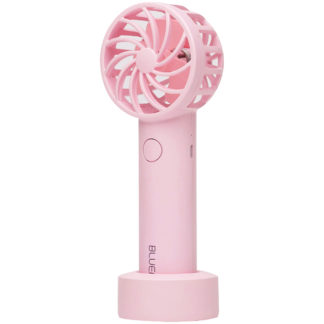 BLF13095BLUEFEEL 超小型ヘッド ポータブル扇風機 マカロンピンク㈱ロア・インターナショナル