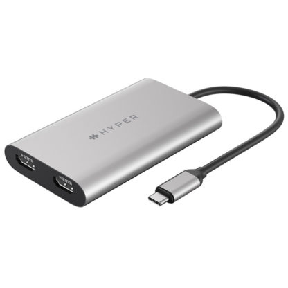 HP-HDM1HyperDrive デュアル4K HDMIアダプタ for M1 MacBook㈱ロア・インターナショナル