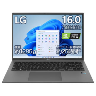 16Z90Q-AA79J1LG gram [Core i7-1260P/16GB/SSD・1TB/ODDなし/Windows 11 Home/Office Home & Business 2021/16.0型/GeForce RTX 2050/重量1285g/最大25時間駆動/チャコールグレー]ＬＧ　Ｅｌｅｃｔｒｏｎｉｃｓ　Ｊａｐａｎ