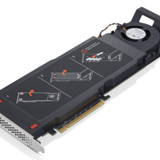4XH0V09766ThinkStation M.2 SSD用アダプター(SSD4枚搭載可能)レノボ・ジャパン（同）