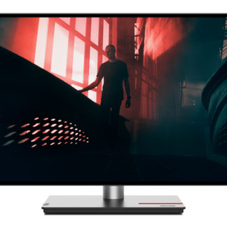 63A1GAR1JP<BR>ThinkVision P27h-30 （27型/2560×1440/DisplayPort×2、HDMI×1、USB Type-C×1/黒/スピーカーなし）<BR>レノボ・ジャパン（同）