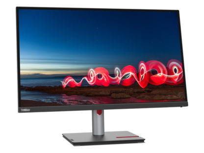 63A4MAR1JPThinkVision T27i-30 （27型/1920×1080/アナログ(mini D-Sub 15PIN)x1、DisplayPortx1、HDMIx1/黒/スピーカーなし）レノボ・ジャパン（同）