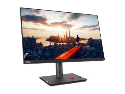 63B3GAR6JPThinkVision P24h-30 （23.8型/2560×1440/DisplayPort x2、HDMI x1、USB Type-C x1/黒/スピーカーなし）レノボ・ジャパン（同）