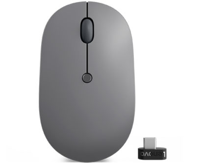 GY51C21210【Cons】Lenovo Go USB Type-C ワイヤレス マウス(グレー)レノボ・ジャパン（Ｃｏｎｓ）