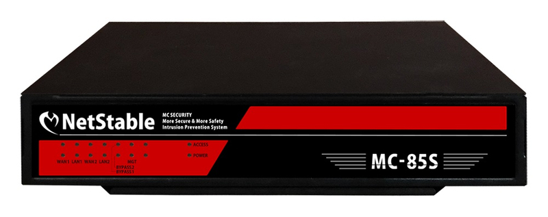 MC85S-SZB55不正侵入防御システム(IPS) NetStable MC-85S （ソフト＆ハード5年ライセンス込）㈱ＭＣセキュリティ