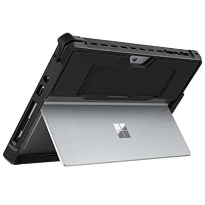 MDS-HCSFG2BK2microsoft Surface Go3/Go2/Go対応 背面ハードケース（ハンドベルト付） ブラック㈱エムディーエス