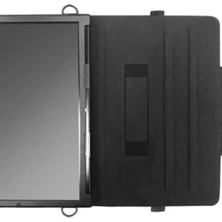 MDS-TCCQ7310BK<BR>富士通 Arrows Tab Q7311/Q7310対応 手帳型レザーケース ブラック<BR>㈱エムディーエス