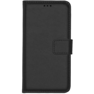 MDS-TCCSH01KBK<BR>シャープ AQUOS sense SH-01K対応 手帳型レザーケース ブラック<BR>㈱エムディーエス