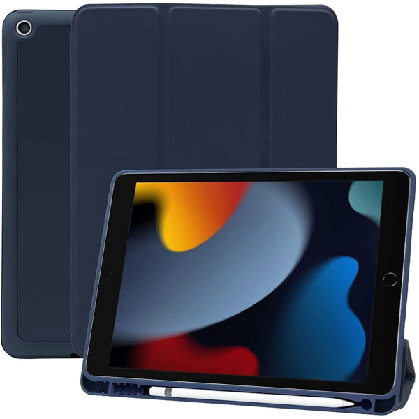iPadケース　第9世代　10.2インチ　ネイビー