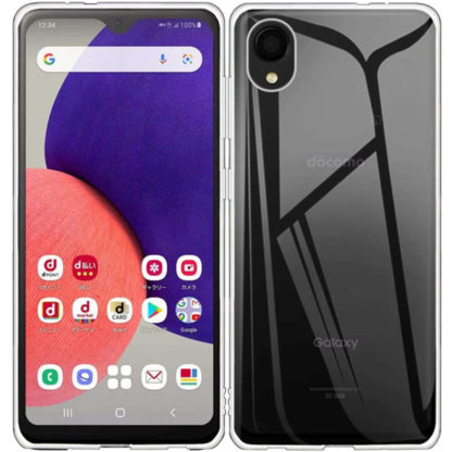 MDS-TPUCSC56BCRサムスン Galaxy A22 5G SC-56B対応 TPUケース クリア㈱エムディーエス