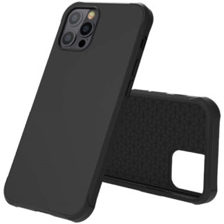 MDS-TSCIP12BK<BR>iPhone 12・iPhone 12 Pro対応 耐衝撃ケース ブラック<BR>㈱エムディーエス