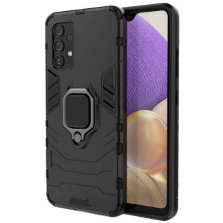 MDS-TSCSCG08BK<BR>サムスン Galaxy A32 5G SCG08対応 耐衝撃ケース ブラック<BR>㈱エムディーエス