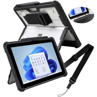 MDS-TSCSFP7BLTBK2<BR>microsoft Surface Pro7 Plus・Pro7・6・5・4対応 耐衝撃ケース（タイプカバー対応タイプ） ブラック<BR>㈱エムディーエス