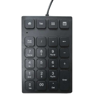 MDS-UTKB01BK<BR>USB 有線接続 スタンダードテンキーボード ブラック<BR>㈱エムディーエス