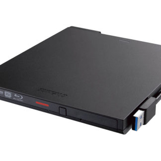 BRXL-PTV6U3-BKB<BR>USB3.2(Gen1)対応 ポータブルBDドライブ 書込ソフト添付 ブラック<BR>㈱バッファロー
