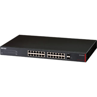BS-GS2024<BR>レイヤー2 Giga スマートスイッチ 24ポート<BR>㈱バッファロー