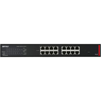 BS-GSL2016P法人向け Giga対応 PoE Layer2 スマートLiteスイッチ 16ポート㈱バッファロー