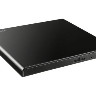 DVSM-PLS8U2-BKB<BR>USB2.0対応 ポータブルDVDドライブ 再生/書込ソフト添付 ブラック<BR>㈱バッファロー