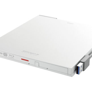 DVSM-PTV8U3-WHB<BR>USB3.2(Gen1)対応 ポータブルDVDドライブ 書込ソフト添付 ホワイト<BR>㈱バッファロー
