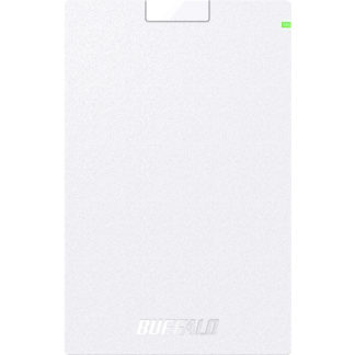 HD-PCG2.0U3-GWA<BR>ミニステーション USB3.1(Gen.1)対応 ポータブルHDD スタンダードモデル ホワイト 2TB<BR>㈱バッファロー