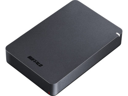 HD-PGF4.0U3-GBKAUSB3.1（Gen.1）対応 耐衝撃ポータブルHDD 4TB ブラック㈱バッファロー