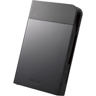 HD-PZF2.0U3-BKAUSB3.1（Gen1)対応 耐衝撃ポータブルHDD 2TB ブラック㈱バッファロー