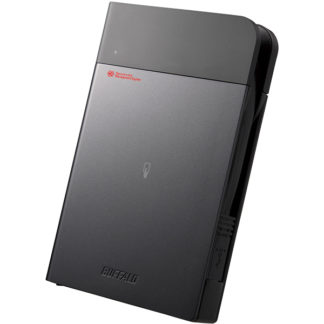 HDS-PZN1.0U3TV3<BR>ICカードセキュリティー/管理ソフトウェア対応/強制暗号化/ウイルスチェック/耐衝撃ポータブルHDD 1TB<BR>㈱バッファロー