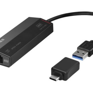 LUA-U3-A2G/C<BR>2.5GbE対応 USB LANアダプター Type-A to C変換コネクタ付属<BR>㈱バッファロー