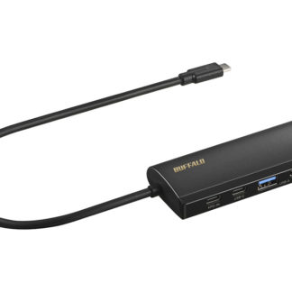 LUD-U3-CGHDBK<BR>USB Type-C接続 ドッキングステーション PD対応 HDMI出力 ブラック<BR>㈱バッファロー