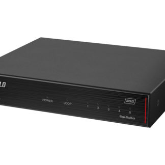 LXW-2G5<BR>2.5GbE対応 5ポートスイッチングHub<BR>㈱バッファロー
