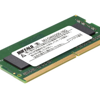 MV-D4N3200-16G<BR>法人向けPC4-25600（DDR4-3200）対応 260ピン DDR4 SO-DIMM 16GB<BR>㈱バッファロー