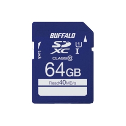 RSDC-064GU1S<BR>UHS-I Class1 SDXCカード 64GB<BR>㈱バッファロー