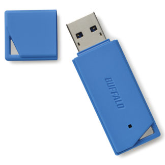 RUF3-K64GB-BL<BR>USB3.1（Gen1）/USB3.0対応 USBメモリー バリューモデル 64GB ブルー<BR>㈱バッファロー