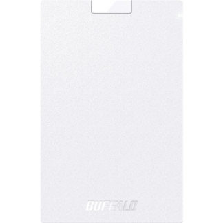 SSD-PG1.0U3-WC<BR>USB3.2(Gen1) ポータブルSSD Type-A 1.0TB ホワイト<BR>㈱バッファロー