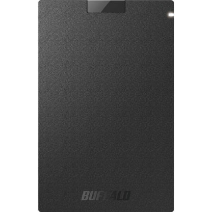 SSD-PGVB1.0U3-B抗ウイルス・抗菌ポータブルSSD USB3.2(Gen1) Type-A 1TB ブラック㈱バッファロー