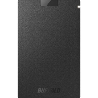 SSD-PGVB1.0U3-B抗ウイルス・抗菌ポータブルSSD USB3.2(Gen1) Type-A 1TB ブラック㈱バッファロー